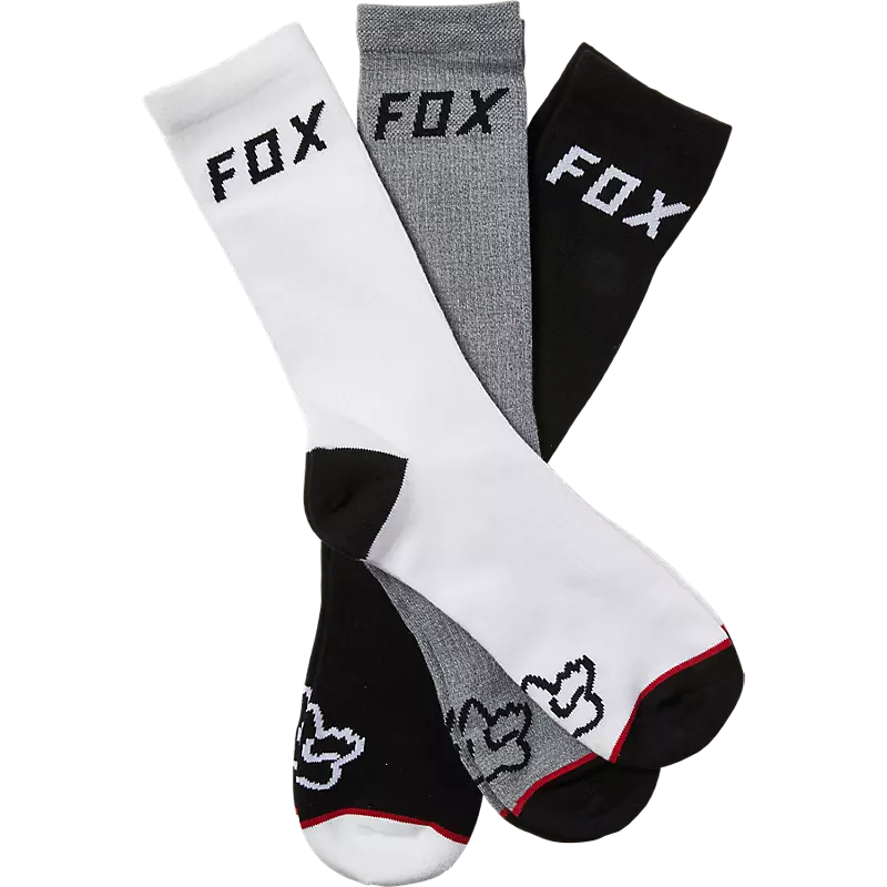 FOX CREW SOCKS 3PK B2