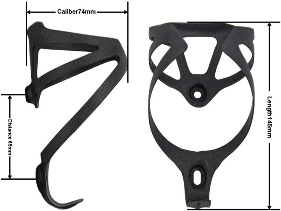 FLASCHENHALTER  CARBON MATT OHNE LOGO 2PSC 18g