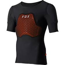 FOX YTH BASEFRAME PRO SS BLACK/ORANGE