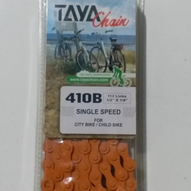 TAYA CHAIN FÜR SINGLE SPEED 1/2"x 1/8"x 112 LINK