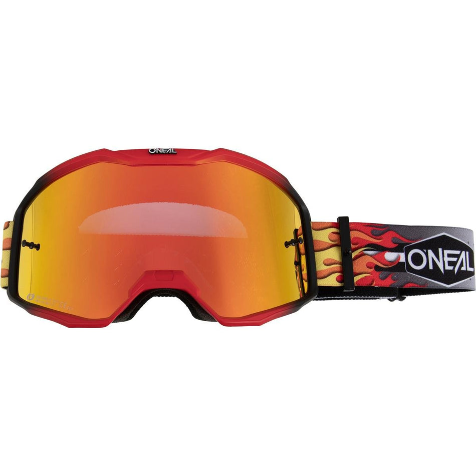 ONEAL B-10 GOGGLE HR V.25 MULTI RADIUM RED