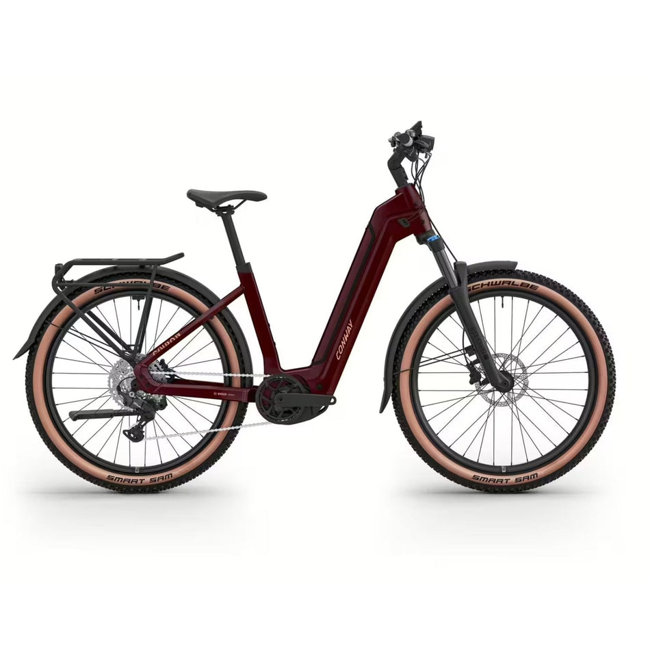 CONWAY CAIRON C 1.0  WAVE burgundy matt (E-Bike)